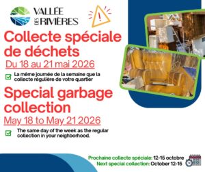 collecte spéciale de déchêts